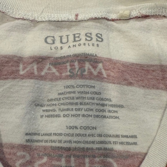 Guess Los Angeles Paris Tokyo Graphic T-Shirt Womens Top - Picture 3 of 3